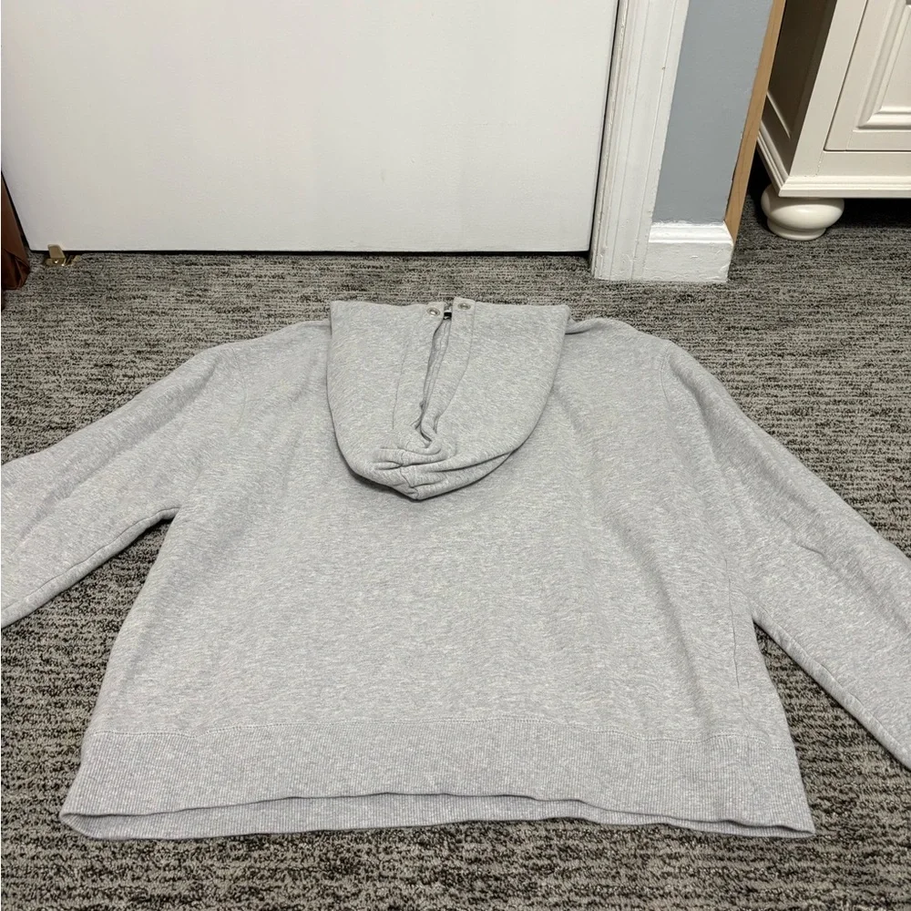 Fiorucci Light Gray Snap-Button Top - Picture 4 of 6